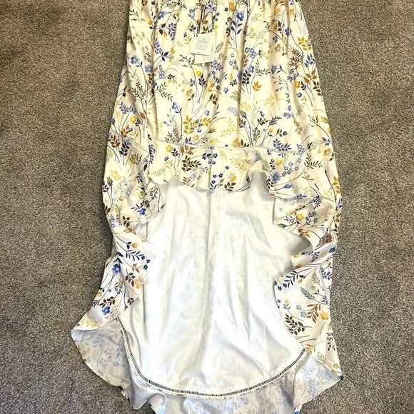 “By Egries” “Zadia” skirt shorter front longer bag size M NWT stunning boho - Picture 5 of 11